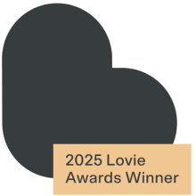 Lovie finalist badge