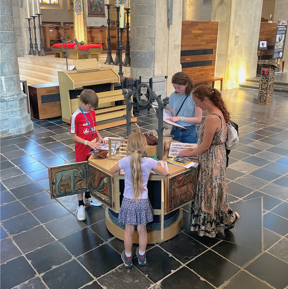 Our physical version of MedievalMe at Expedition Next in Deventer